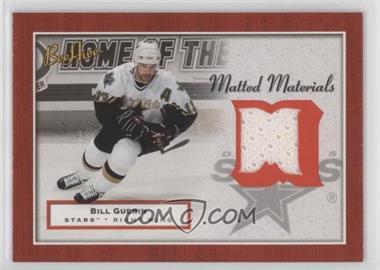 2005-06 Upper Deck Bee Hive - Matted Materials #MM-BG - Bill Guerin