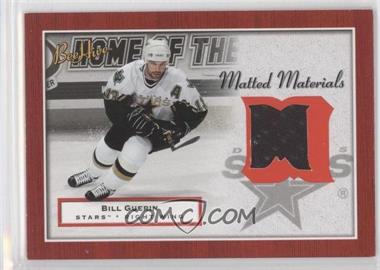 2005-06 Upper Deck Bee Hive - Matted Materials #MM-BG - Bill Guerin