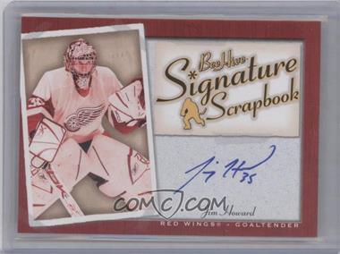 2005-06 Upper Deck Bee Hive - Signature Scrapbook #SS-JH - Jim Howard