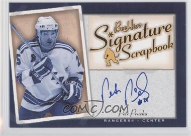 2005-06 Upper Deck Bee Hive - Signature Scrapbook #SS-PP - Petr Prucha