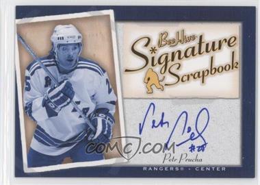 2005-06 Upper Deck Bee Hive - Signature Scrapbook #SS-PP - Petr Prucha