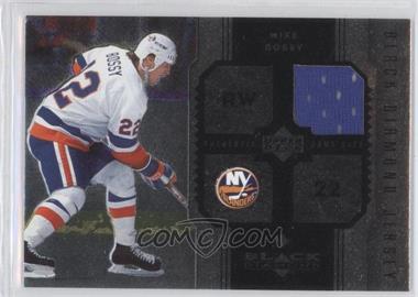 2005-06 Upper Deck Black Diamond - Jersey #J-BO - Mike Bossy