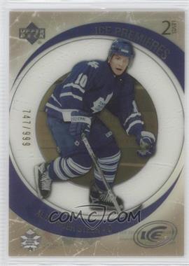 2005-06 Upper Deck Ice - [Base] #118 - Ice Premieres - Alexander Steen /999