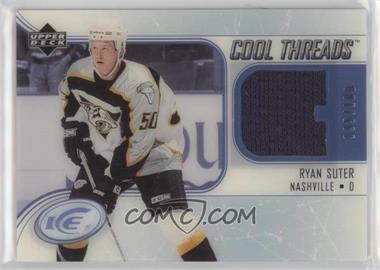 2005-06 Upper Deck Ice - Cool Threads - PETG #CT-RS - Ryan Suter /100