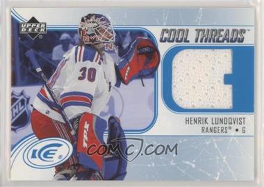 2005-06 Upper Deck Ice - Cool Threads #CT-HL - Henrik Lundqvist