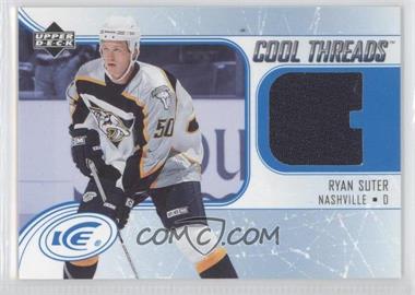 2005-06 Upper Deck Ice - Cool Threads #CT-RS - Ryan Suter