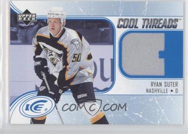 2005-06 Upper Deck Ice - Cool Threads #CT-RS - Ryan Suter