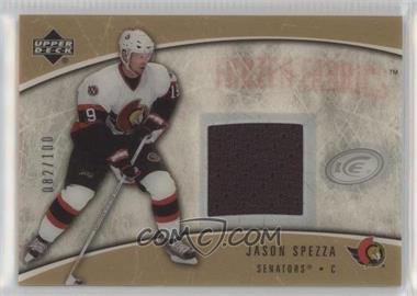 2005-06 Upper Deck Ice - Frozen Fabrics - PETG #FF-SP - Jason Spezza /100