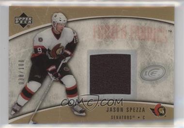 2005-06 Upper Deck Ice - Frozen Fabrics - PETG #FF-SP - Jason Spezza /100