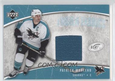 2005-06 Upper Deck Ice - Frozen Fabrics #FF-PM - Patrick Marleau