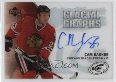 2005-06 Upper Deck Ice - Glacial Graphs #GG-CB - Cam Barker