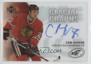 2005-06 Upper Deck Ice - Glacial Graphs #GG-CB - Cam Barker