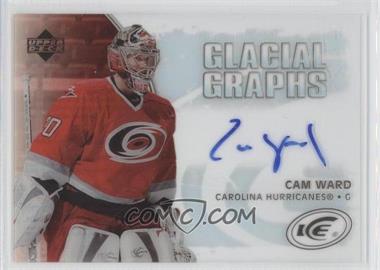 2005-06 Upper Deck Ice - Glacial Graphs #GG-CW - Cam Ward