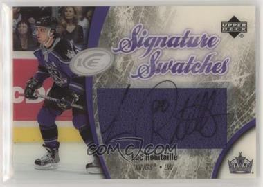 2005-06 Upper Deck Ice - Signature Swatches #SS-LC - Luc Robitaille