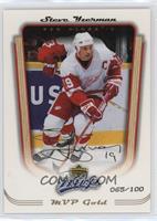 Checklist - Steve Yzerman #/100