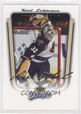 2005-06 Upper Deck MVP - [Base] #15 - Kari Lehtonen