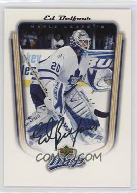 2005-06 Upper Deck MVP - [Base] #362 - Ed Belfour