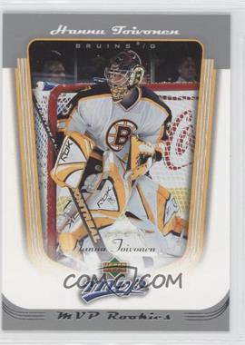 2005-06 Upper Deck MVP - [Base] #399 - Hannu Toivonen