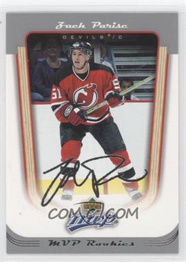 2005-06 Upper Deck MVP - [Base] #403 - Zach Parise