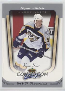 2005-06 Upper Deck MVP - [Base] #417 - Ryan Suter