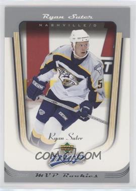 2005-06 Upper Deck MVP - [Base] #417 - Ryan Suter