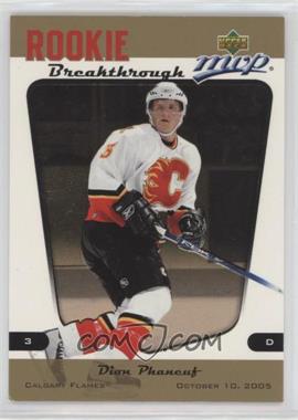 2005-06 Upper Deck MVP - Rookie Breakthrough #RB8 - Dion Phaneuf [EX to NM]