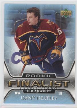 2005-06 Upper Deck NHL Finalist - [Base] #61 - Dany Heatley