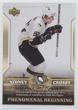 2005-06 Upper Deck Phenomenal Beginning - [Base] - Gold #10 - Sidney Crosby