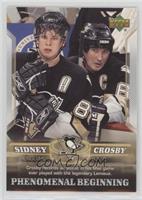 Sidney Crosby, Mario Lemieux [EX to NM]