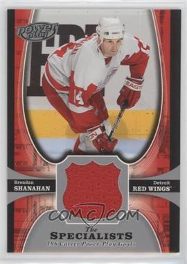 2005-06 Upper Deck Power Play - The Specialists Jerseys #TS-BS - Brendan Shanahan