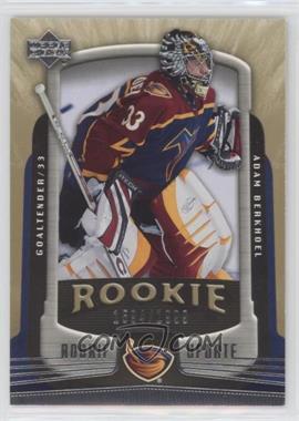 2005-06 Upper Deck Rookie Update - [Base] #104 - Adam Berkhoel /1999