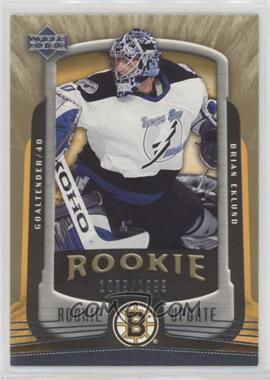 2005-06 Upper Deck Rookie Update - [Base] #109 - Brian Eklund /1999