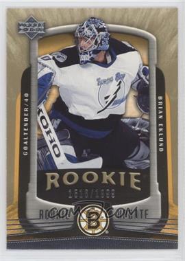 2005-06 Upper Deck Rookie Update - [Base] #109 - Brian Eklund /1999