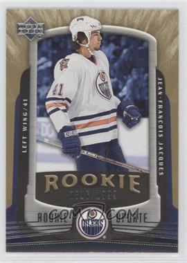 2005-06 Upper Deck Rookie Update - [Base] #133 - Jean-Francois Jacques /1999 [Noted]