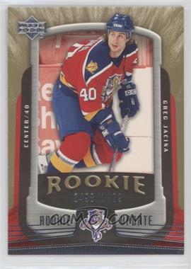 2005-06 Upper Deck Rookie Update - [Base] #135 - Greg Jacina /1999