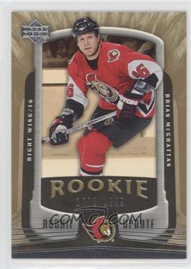 2005-06 Upper Deck Rookie Update - [Base] #161 - Brian McGrattan /1999