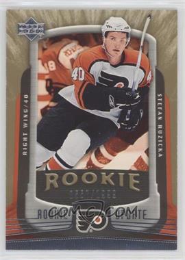 2005-06 Upper Deck Rookie Update - [Base] #166 - Stefan Ruzicka /1999