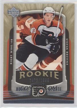 2005-06 Upper Deck Rookie Update - [Base] #166 - Stefan Ruzicka /1999