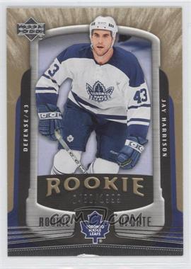 2005-06 Upper Deck Rookie Update - [Base] #186 - Jay Harrison /1999