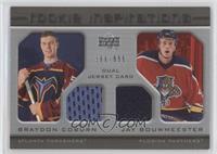 Rookie Inspirations - Braydon Coburn, Jay Bouwmeester #/999