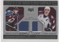 Rookie Inspirations - Brad Richardson, Joe Sakic #/999