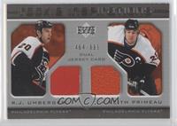 Rookie Inspirations - R.J. Umberger, Keith Primeau #/999