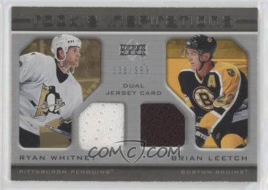 2005-06 Upper Deck Rookie Update - [Base] #229 - Rookie Inspirations - Ryan Whitney, Brian Leetch /999