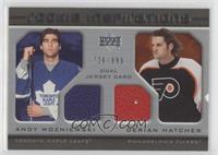 Rookie Inspirations - Andy Wozniewski, Derian Hatcher #/999