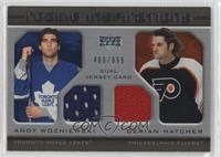 Rookie Inspirations - Andy Wozniewski, Derian Hatcher #/999