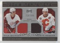 Rookie Inspirations - Kyle Quincey, Robyn Regehr [EX to NM] #/999