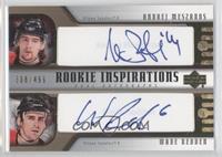 Rookie Inspirations Dual Autographs - Andrej Meszaros, Wade Redden #/499