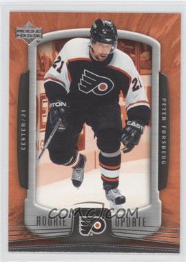 2005-06 Upper Deck Rookie Update - [Base] #70 - Peter Forsberg