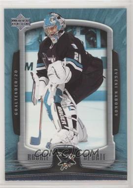 2005-06 Upper Deck Rookie Update - [Base] #83 - Evgeni Nabokov [EX to NM]