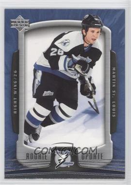 2005-06 Upper Deck Rookie Update - [Base] #88 - Martin St. Louis